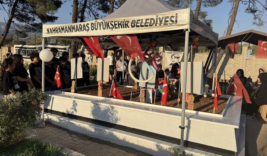 Kahramanmaraş'ta okula silahlı saldırıda ölen öğrenci doğum gününde anıldı