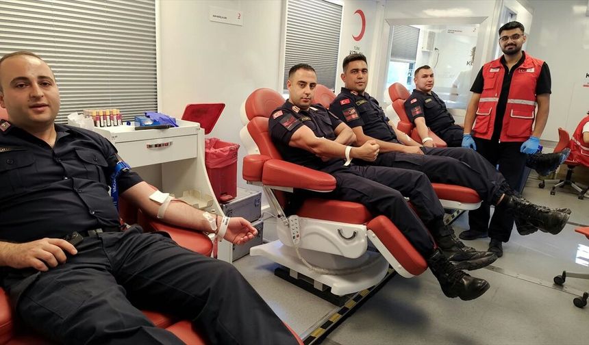 Kale'de kan bağışı kampanyası düzenlendi