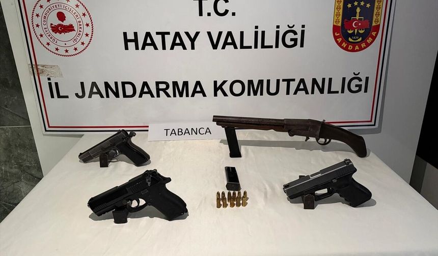 Kırıkhan ilçesinde silah operasyonunda yakalanan zanlı tutuklandı