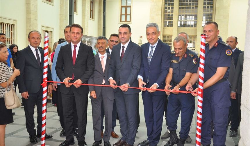 Mersin'de hükümlü ve tutukluların yaptığı çalışmalar sergilendi