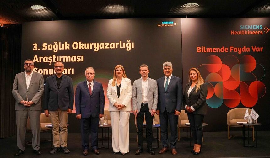 Siemens Healthineers Türkiye'den sağlık okuryazarlığı araştırması