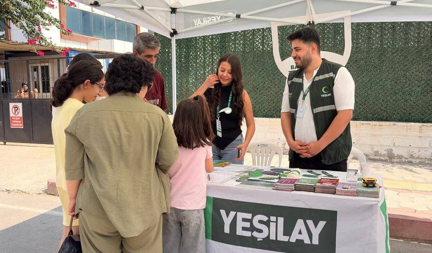 Yeşilay Hatay Şubesi öğrenciler ve ailelerini bilgilendirdi