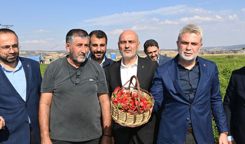 Başkan Görgel; “Dünya’nın En Güzel Biberi, Maraş Biberi Hasadımız Hayırlı ve Bereketli Olsun”