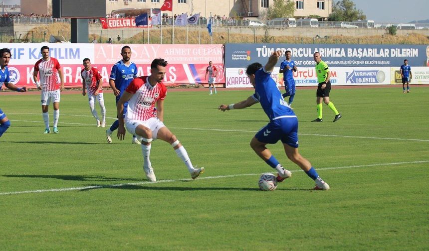 Akedaş İstiklalspor’un Sessiz Provası: Kahramanmaraş’ta Gol Sesi Çıkmadı