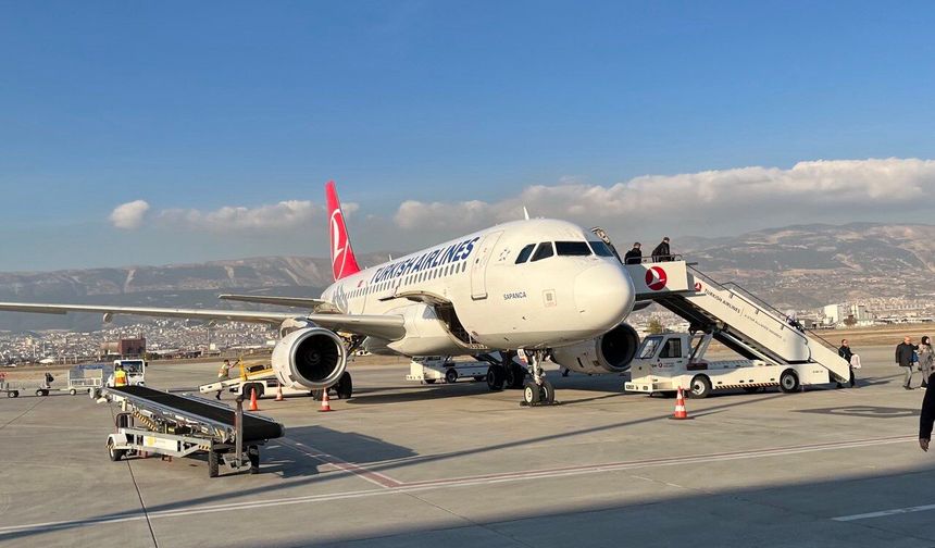 Kahramanmaraş Havalimanı Ağustos’ta 36 bin 258 yolcuya hizmet verdi