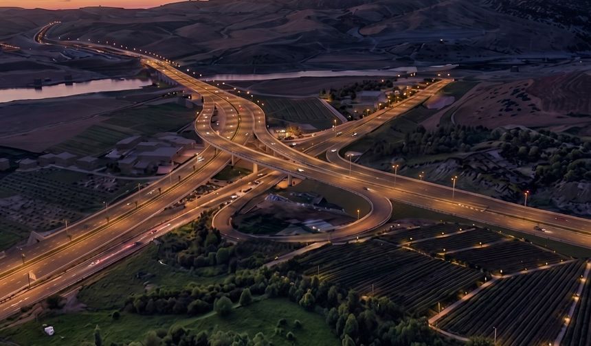 Kuzey Çevre Yolu Batı Girişi Hızla Yükseliyor