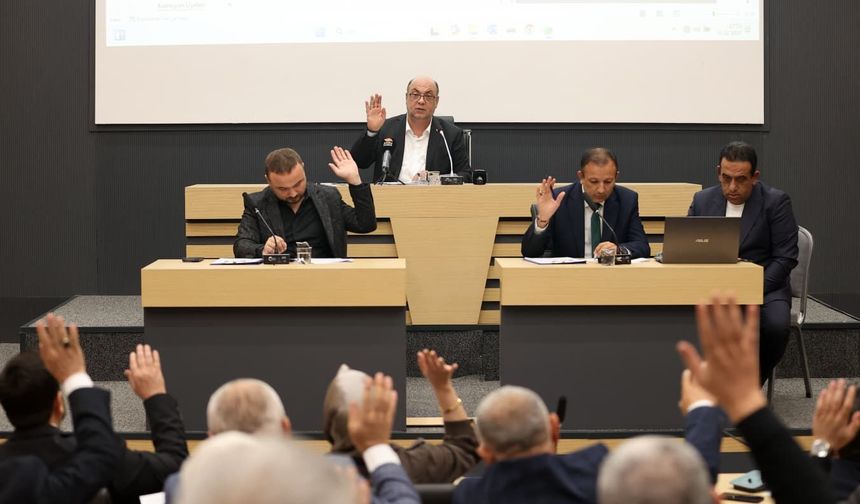 Dulkadiroğlu Belediyesi Ekim Ayı Meclis Toplantısı Gerçekleştirildi