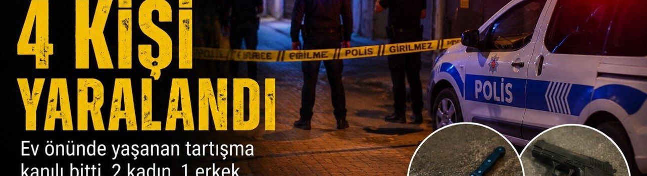 Afşin’de bıçaklı kavga: 4 yaralı
